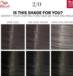 Wella Professionals Hiusvärit<Color Touch Pure Naturals Black 2/0 kotiväri 130 ml
