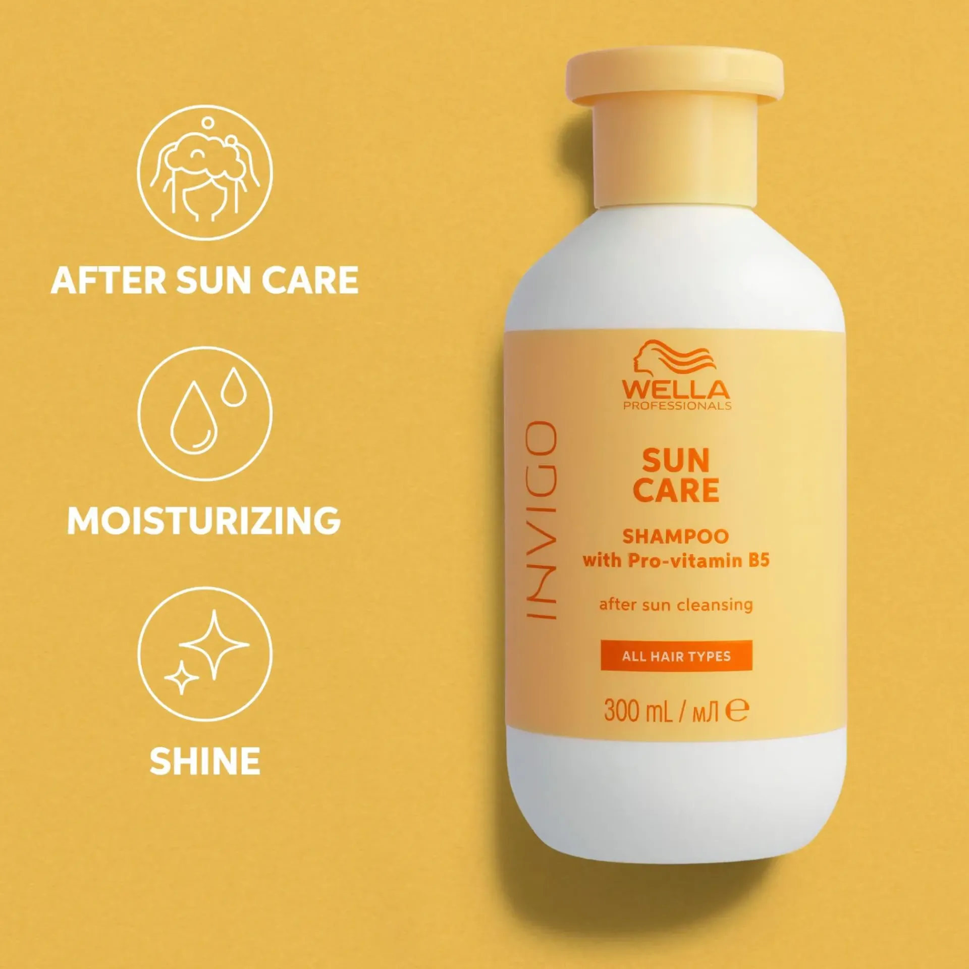 Wella Professionals Shampoot<Invigo Sun Care After Sun Cleansing Shampoo 300 ml