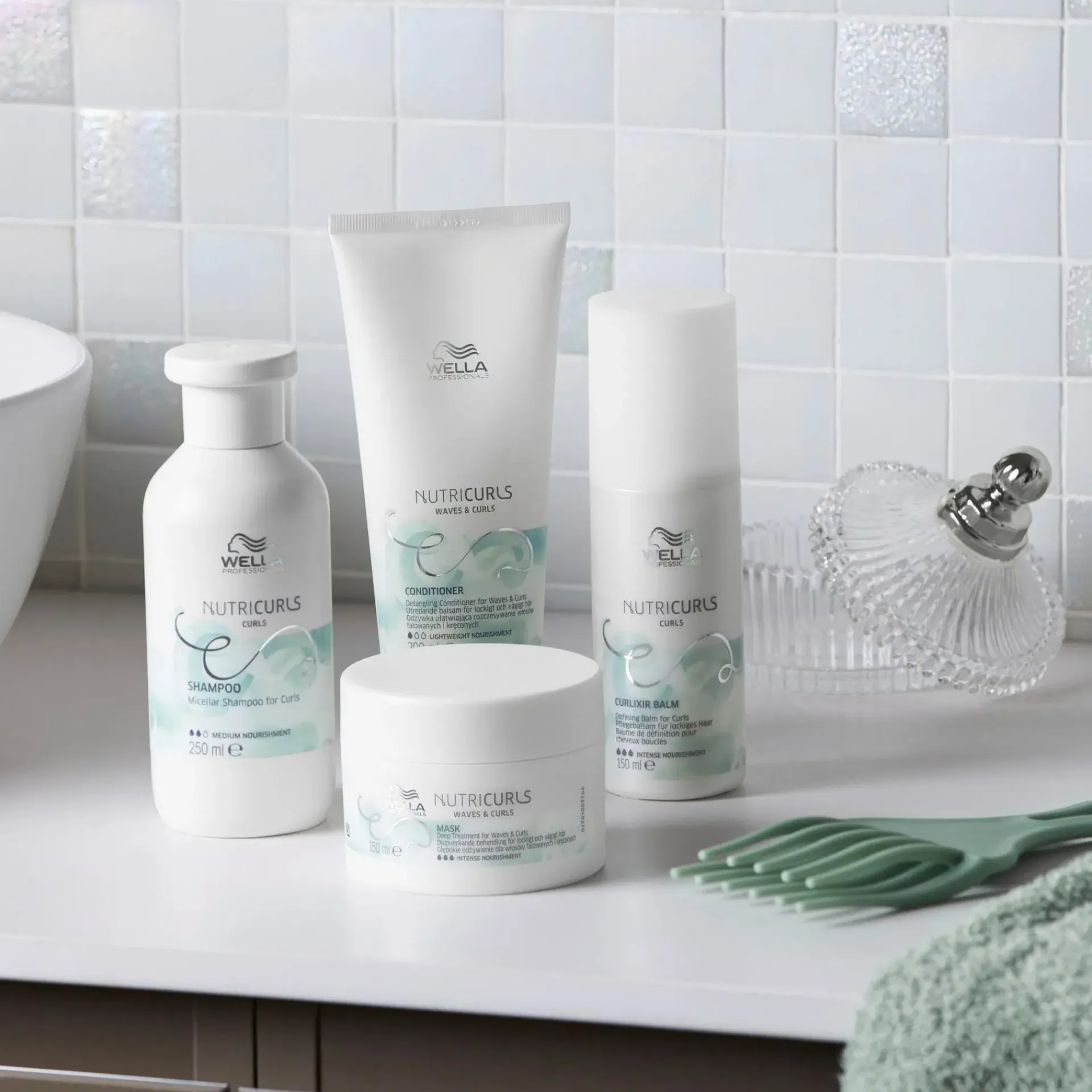 Wella Professionals Hiustenhoito|Kampaamotuotteet<Nutricurls Detangling Conditioner 200 ml