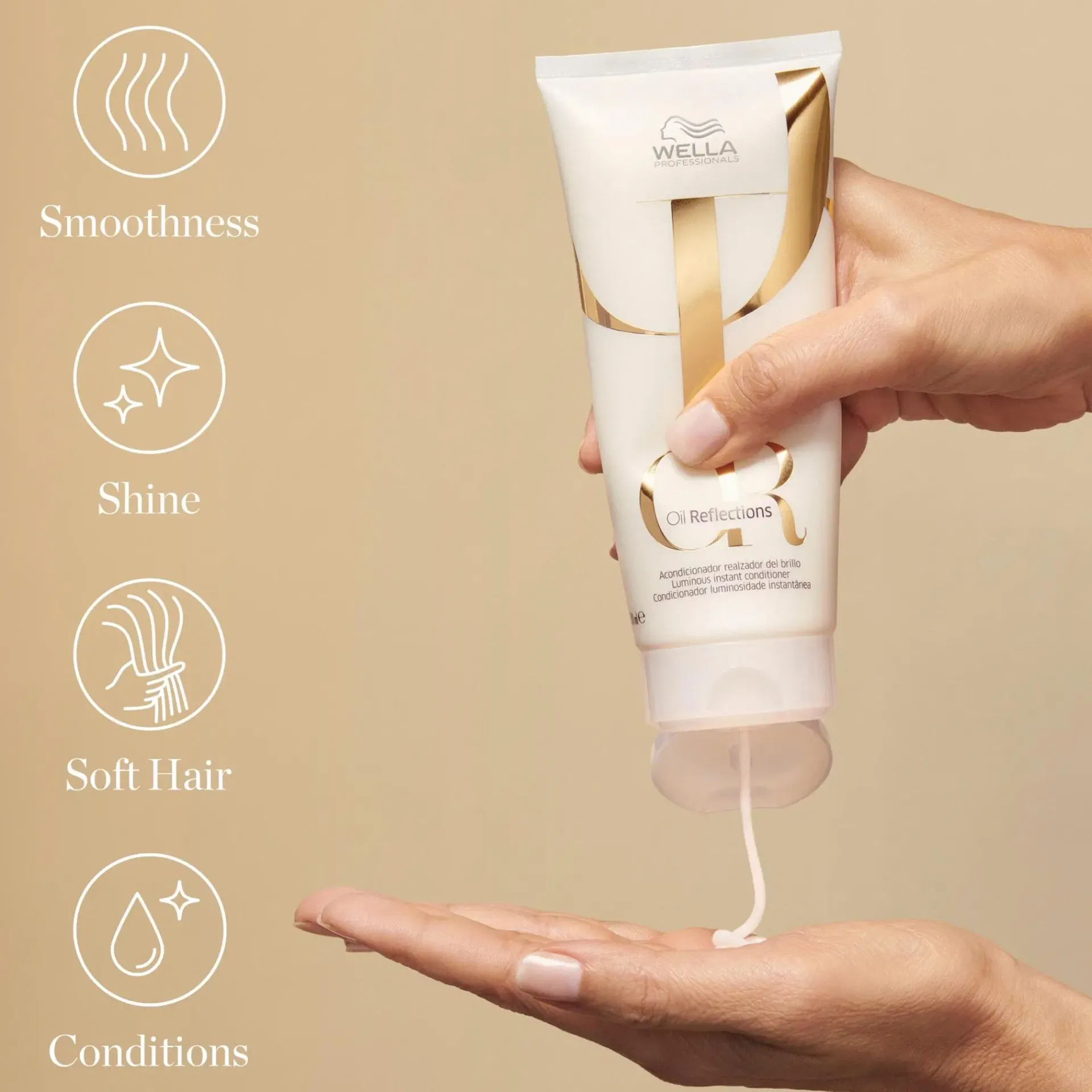 Wella Professionals Hiustenhoito|Kampaamotuotteet<Oil Reflections Conditioner hoitoaine 200 ml