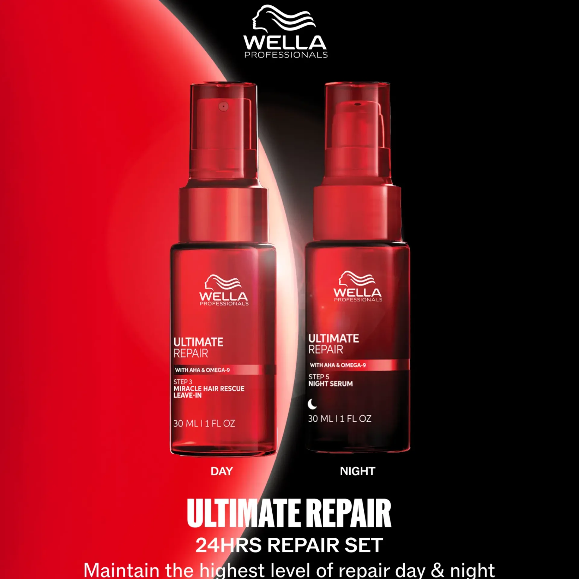 Wella Professionals Hiustenhoito|Kampaamotuotteet<Ultimate Repair Night Hair Serum 95 ml