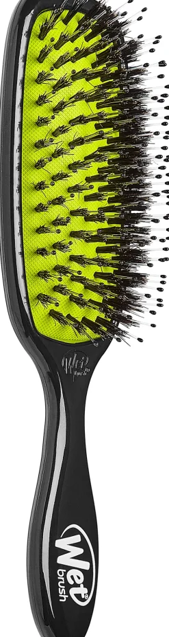 The Wet Brush Hiustarvikkeet<Wet Brush Shine Brush Pro hiusharja, musta