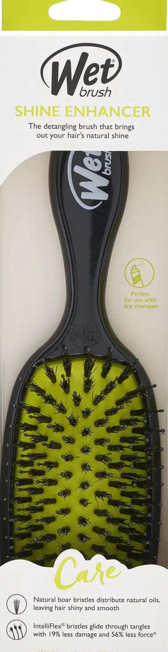 The Wet Brush Hiustarvikkeet<Wet Brush Shine Brush Pro hiusharja, musta