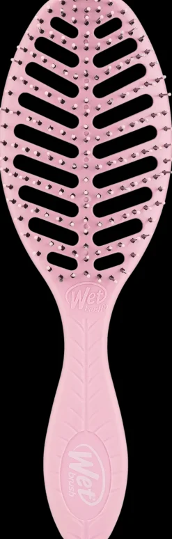 The Wet Brush Hiustarvikkeet<Wetbrush go green biohajoava föönausharja pinkki