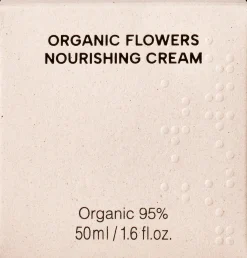 Whamisa Korealainen Ihonhoito|Ihohaasteet<Organic Flowers Nourishing Cream -kasvovoide 50ml