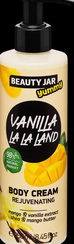 Beauty Jar Vartalonhoito<Yummy! Vanilla La La Land virkistävä vartalovoide 250 g