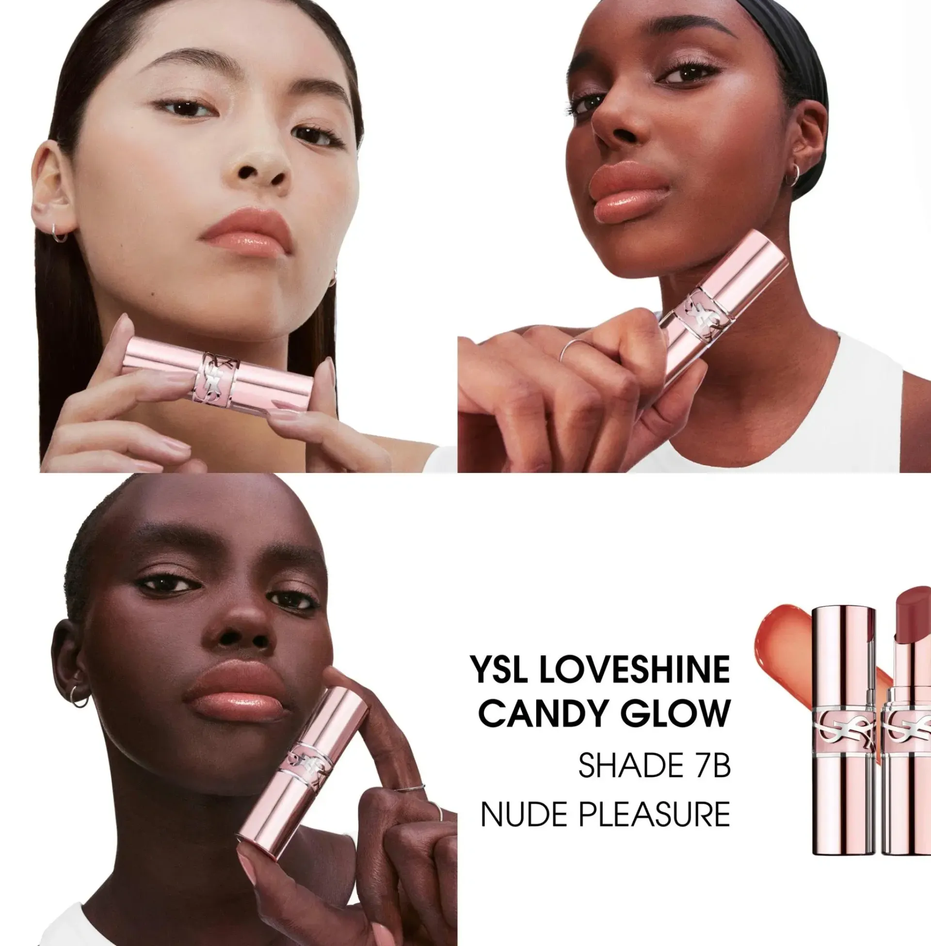 Yves Saint Laurent Huulimeikit<YSL Loveshine Candy Glow Tinted Butter Balm huulivoide 3,2 g