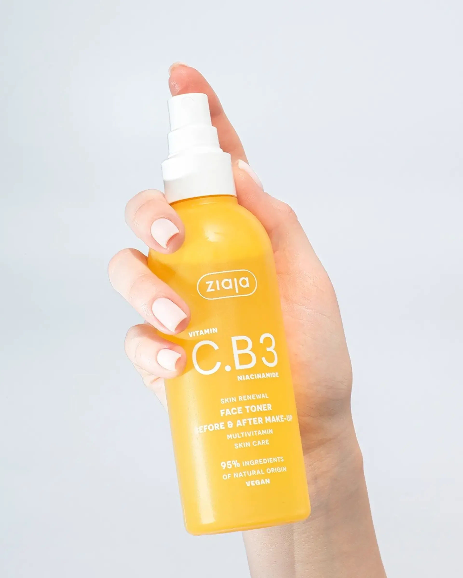 Ziaja Kasvojenhoito<C.B3-vitamiini kasvovesisuihke 2x190 ml