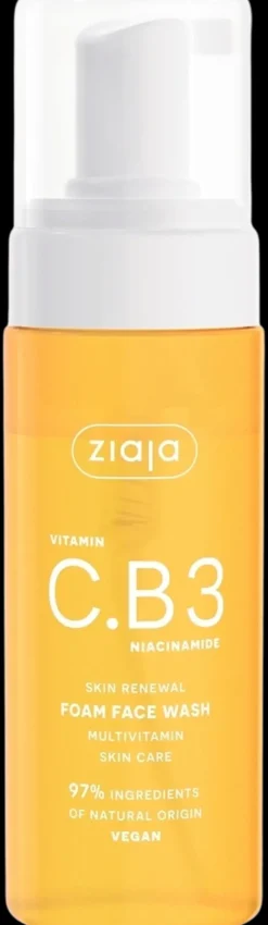 Ziaja Kasvojenhoito<C.B3-vitamiini puhdistusvaahto 190 ml